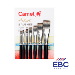 CAMEL Artist Brushes Flat Sr. 69 |Size 1,2,4,6,8,10,12